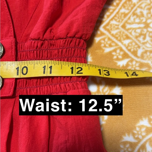 DEE CALIFORNIA Vintage Women’s Jumpsuit 7/8 Elastic Waist 80s style disco - Picture 5 of 15